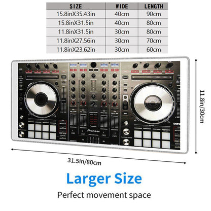 1pc Pioneer DDJ-SX DJ Controller Mouse Pad & Office Desk Mat - Non-Slip Surface, Compatible with DDJ-SX DJ Controller, Gaming & Office Desk Decor, Washable Surface, Ideal for DJs, Gamers, Professionals - Perfect Gift for Musi