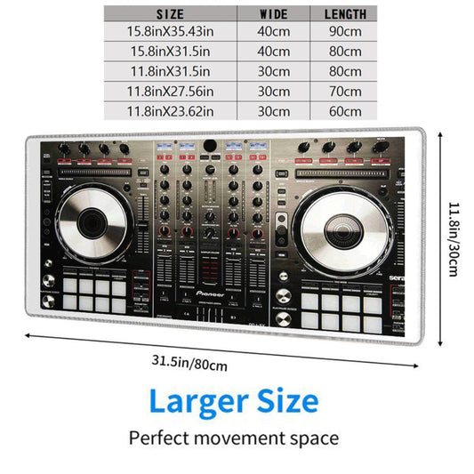 1pc Pioneer DDJ-SX DJ Controller Mouse Pad & Office Desk Mat - Non-Slip Surface, Compatible with DDJ-SX DJ Controller, Gaming & Office Desk Decor, Washable Surface, Ideal for DJs, Gamers, Professionals - Perfect Gift for Musi