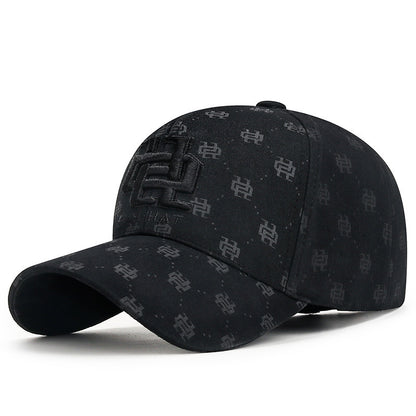 Luxury Baseball Cap - Adjustable Strap, Lightweight Sun Hat for Men & Women, Black/, All-Season Outdoor Sports, Formal & Everyday Use - Elegant Gift Idea, Baseball Accessories, Sleek Embroidery Design, Sunshade Accessory, Pre