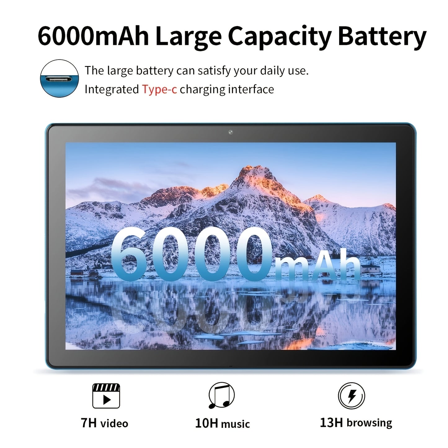 PRITOM 10.1 Inch Android 15 Tablet, 2-In-1 Tablet (Including Keyboard, Mouse, Protective Case, Stylus And Data Cable), 12GB (3GB + 9GB Expandable) RAM, 64GB Storage, Supports Up to 1TB Storage Expansion, 8MP Camera, Dual-Band