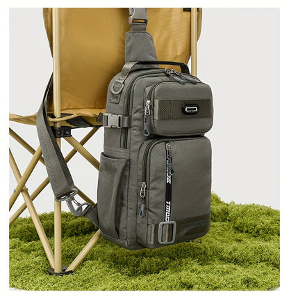 Unisex Fashion Anti-Theft Crossbody Bag - Lightweight Oxford Material, Secure Zip Closure, Adjustable Strap, Perfect for Travel & Everyday Use, Crossbody Ba