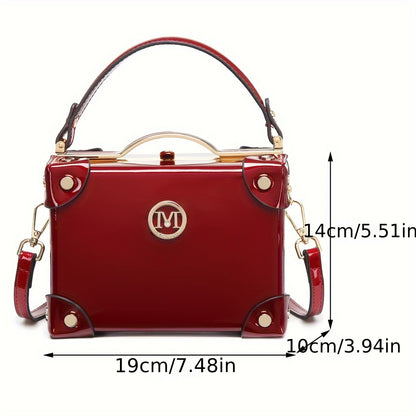 2025 New Model - Chic Mini Crossbody Box Bag - Delicate Design, Stylish and Compact for Women - Perfect for Daily Use and Travel - A Square Handbag Perfect for Parties
