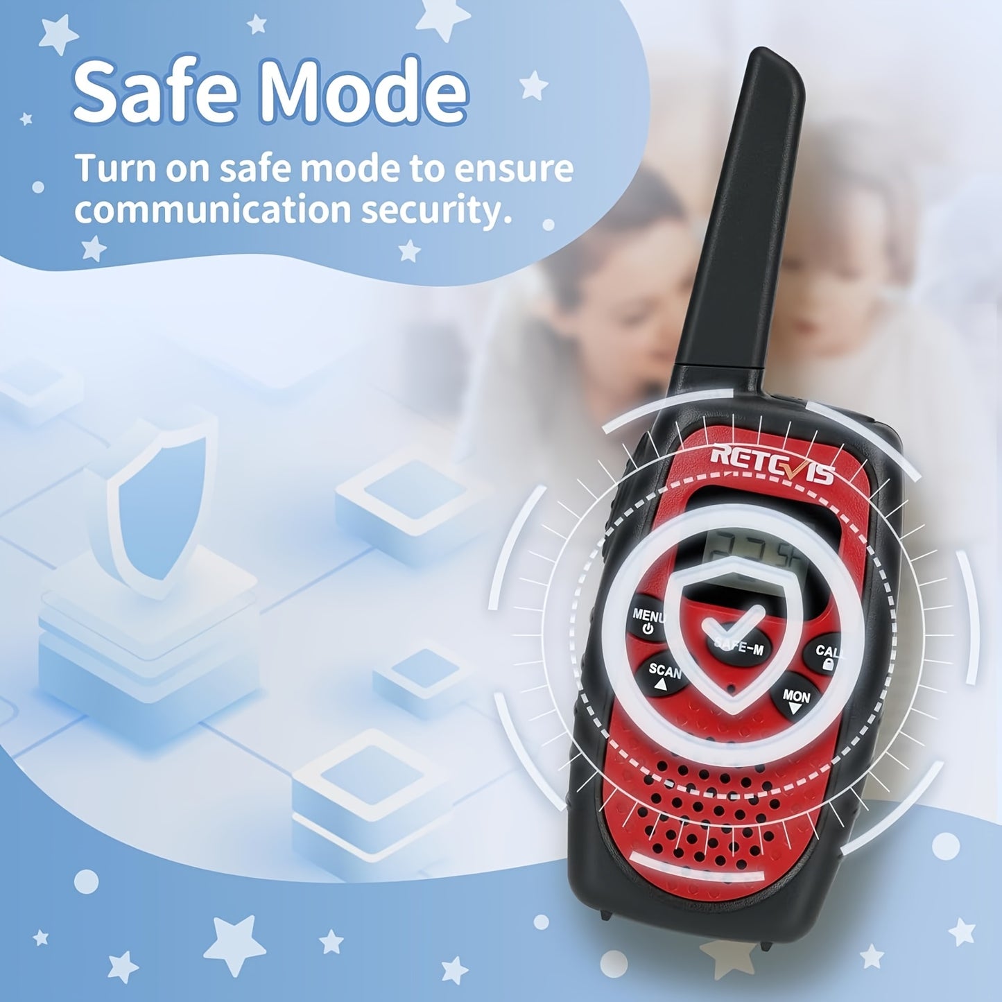 3/6/9/12pcs Walkie Talkies, 6-Pack Portable RT628S Walkie Talkies, 2-Way Radio with Long Range, Safe Mode, and VOX, Ideal for Keeping in Touch with Neighbors and Family Members, Walkie Talkies for Camping, Hiking, and Adventu