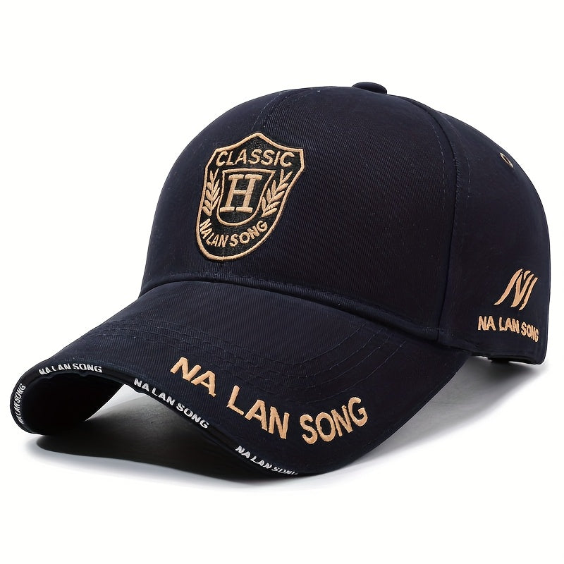 Women's Handmade 3D Embroidered Logo Baseball - Adjustable Snap Closure Sun Hat with Golden/Beige/Navy/Vibrant Color Threads, Lightweight All-Season Outdoor Fishing & Casual, Name/Text Embroidery (Grey/Black)