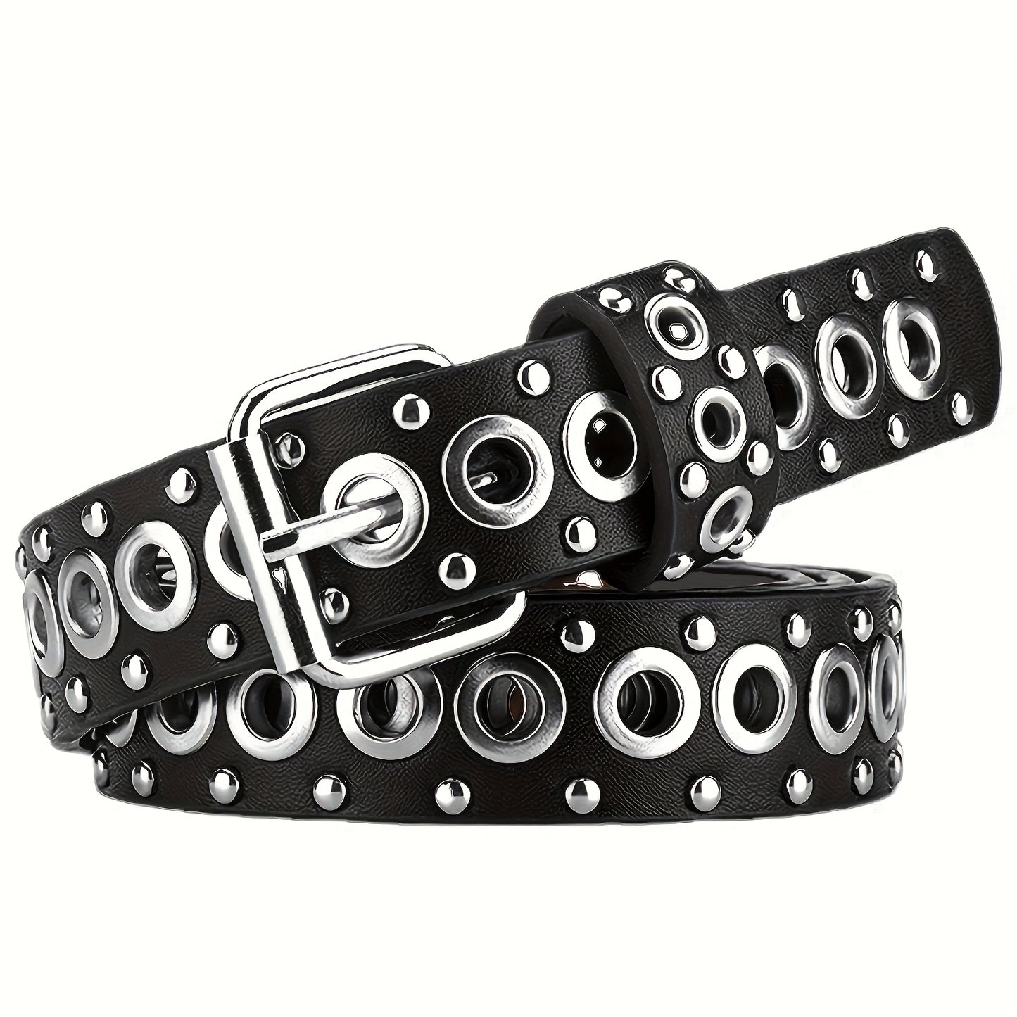 Punk Style Rivet Belt for Men And Women, Ideal Choice for Gifts