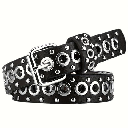 Punk Style Rivet Belt for Men And Women, Ideal Choice for Gifts