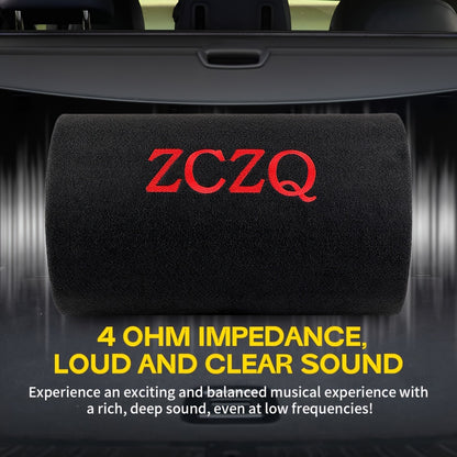 MAX.800W 10-inch Car Round Passive Subwoofer, Delivering Excellent Bass Performance and Powerful Sound, Enhancing and Improving Audio Quality. This 12V High-power Full-range Subwoofer Elevates Your Driving Experience with Pre