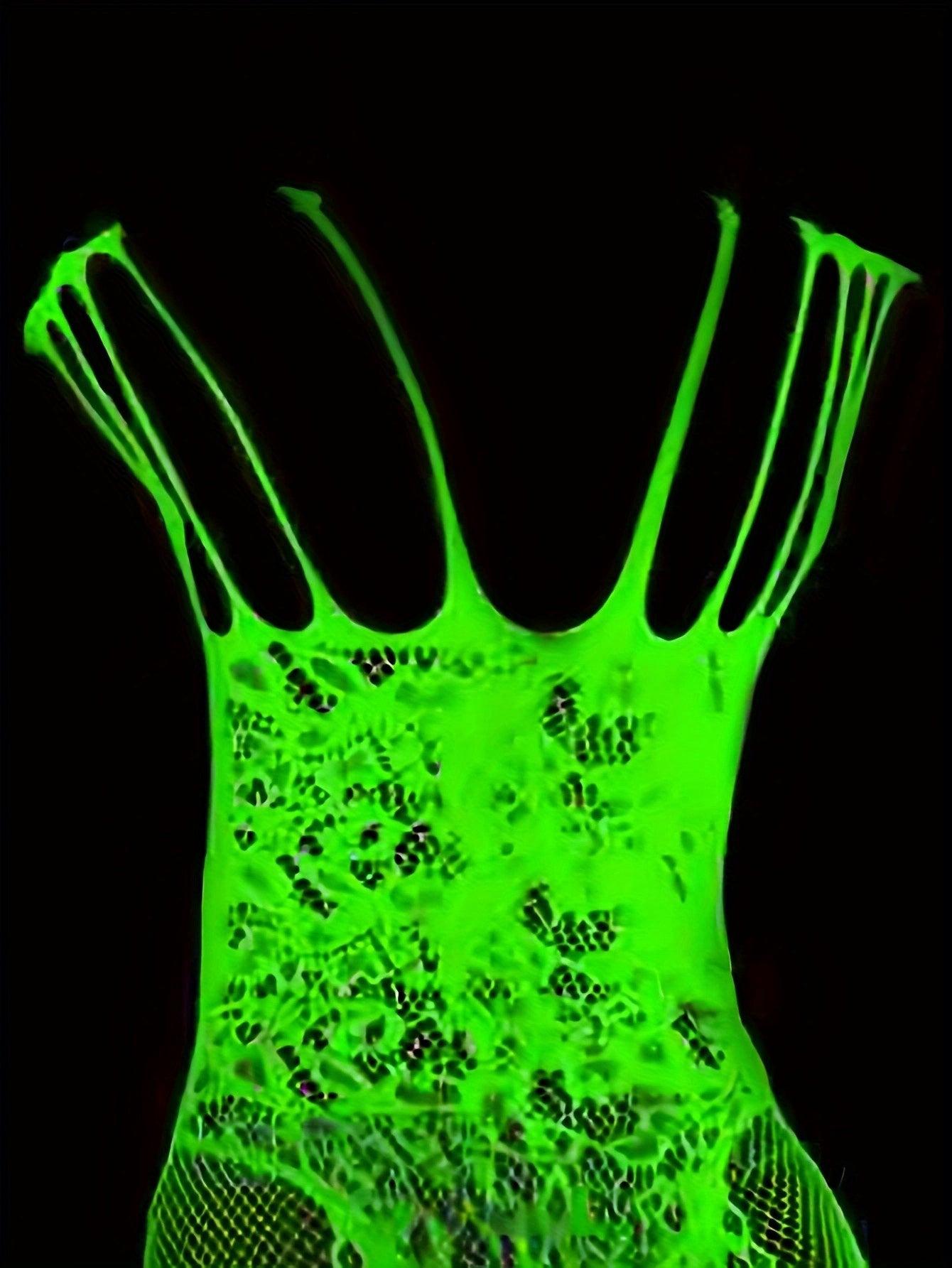 Sexy Lingerie, Glow-In-The-Dark, Erotic Onesies for Women Who Glow in The Dark, Hollowed-Out Lingerie Socks, Spicy Slim Fit, Bedtime Temptation for Passion Robes, Alluring Night Wear