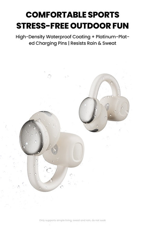Philips True Wireless Bluetooth Headphones, Open Wireless Earbuds, Ear Clip Wireless Earbuds, for iPhone and Android, Comfortable to Wear, Bluetooth 5.4, 46 Hours of Playtime, Stereo Bass, LED Battery Display, ENC Dual Noise