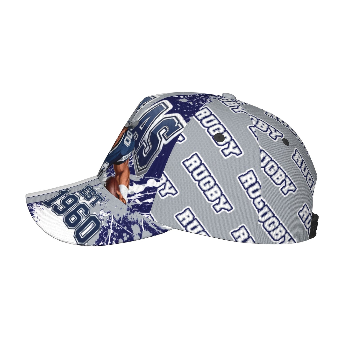 Dallas Cartoon Baseball Cap with an Adjustable Brim, Designed for Everyone, Featuring a Curved Brim, Ideal for Year-Round Use, Perfect for Outdoor Activities And Sun Protection for Enthusiasts