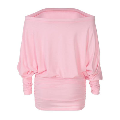 Women'S Sexy Off-the-Shoulder Long Sleeve Mini Dress - Solid Color Sheer Panel Party Clubwear, European & American Inspired Pleated Bandeau Dress for Spring/Autumn, Casual to Night Outfits, 2025 New Arrival (Sexy Off-Shoulder