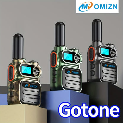 Global Walkie Talkie with SIM Card Nationwide Cellular PoC Two Way Radios Unlimited Range 6000mAh AES256 Type-C Charging Flashlight 2pcs