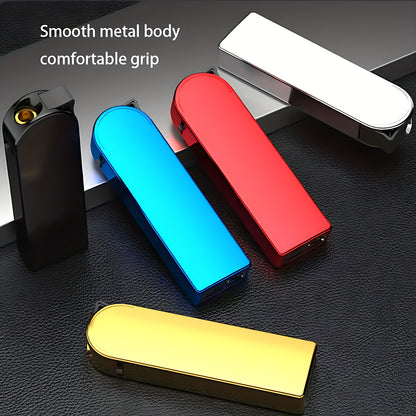 1pc/5pcs Lighter, Butane Lighter, Windproof Lighter, Straight Blue Flame Lighter, Portable Lightweight Lighter, Refillable, Suitable for Precise Ignition, Household/Wedding/Party Candle Lighter