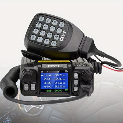 QYT KT-7900D Mini Mobile Radio KT7900D 25W Quad Band Quad Standby Car Radio Walkie Talkie