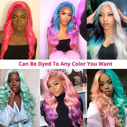 Blond 613 Human Hair Wig 210 Density 30 40Inch Body wave Human Hair Wig 613 Hd Lace Frontal Wig 13x6 Pre Plucked Brazilian Hair
