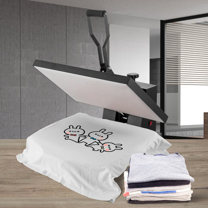 VEVOR 1700W Heat Press, 16x24/15x15/16x20in Power Heat Press Machine, High Pressure Fast Heating Heat Press Machine for T-Shirt, Digital Industrial Sublimation Printer for Heat Transfer Vinyl, Easy to Use, Black