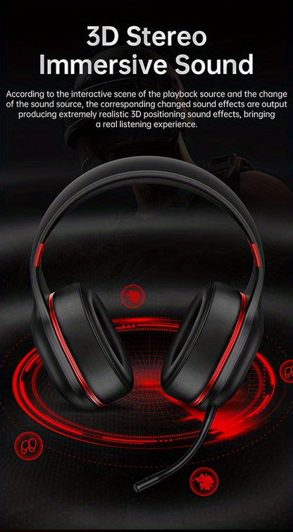 [Wireless Gaming Headset] UG-05 2.4GHz Wireless Gaming Headset | Ultra-Low Latency Technology + Immersive Vibration Feedback | 30H Battery Life Over-Ear Design | Detachable Microphone + High-Speed Wireless Adapter | Dynamic R
