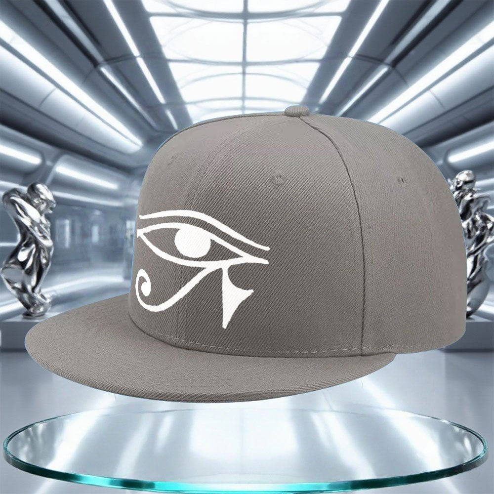 Pharaoh'S Eye Baseball Cap - Adjustable Snapback Hat with Ancient Egyptian Eye Design, Lightweight for Gym, Travel, Halloween, Everyday - Unisex Streetwear for Men & Women - All-Season Casual & Formal Outfits, Gym Headwear, S