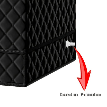 Portable Sauna Tent for Home Use - Steam-Free, Full Body Sweat Enclosure for Relaxation & Detox, Vertical Design (Black 70.8"x31.5"x31.5")