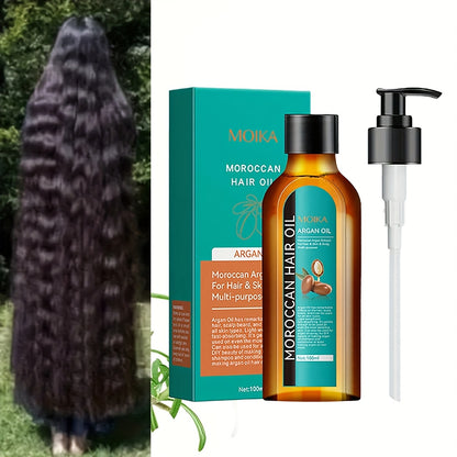 []Teen Girls Trendy Stuff][]halr Oil][hair Products]3.38oz Argan Oil Curly Hair Care Oil - Moisturizing Styling Care Plain Face | Brightening Increment, Suitable for All Hair Types | for Dry Hair (control Fluffy Lock Water)