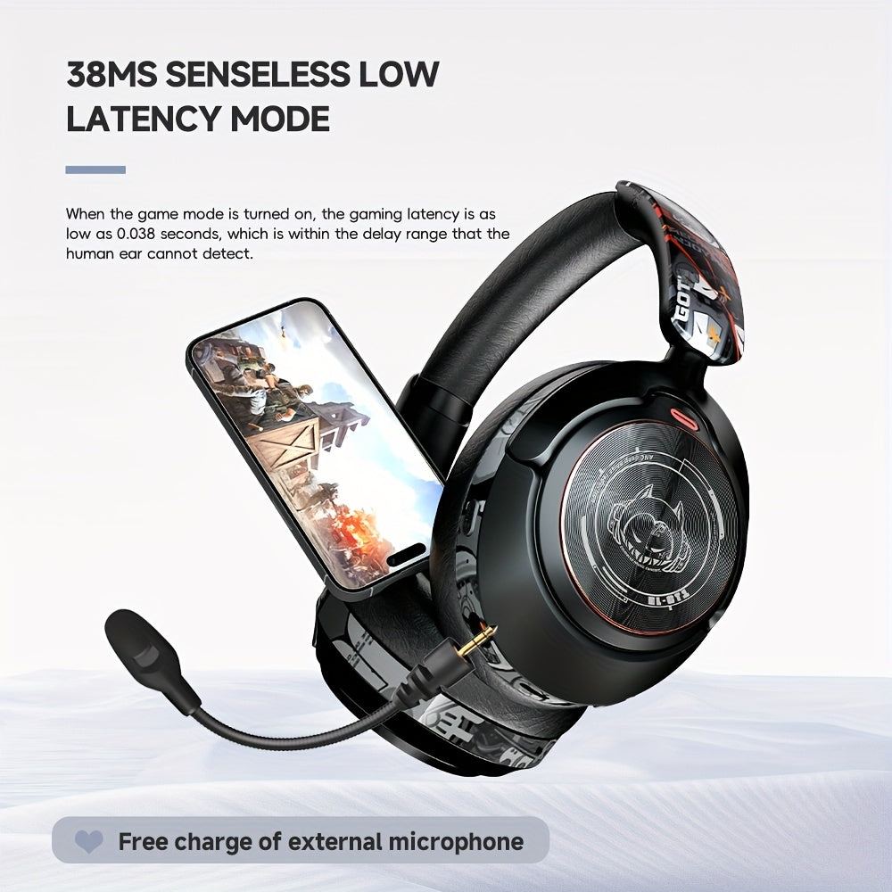 Gaming Headset for PC, PS4, PS5, Xbox, 7.1 Stereo Gaming Headphone for Switch, Over Ear Headphones with Noise Cancelling Mic