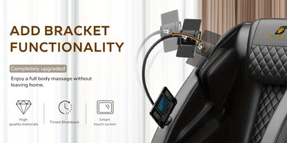 BILITOK Massage Recliner Chair Zero Gravity Full Body, Recliner Chair with Foot Massage, Air Bags, Heats, Speaker, Massage Chair for My Older Placed,  Adjustable Reclining Chair, Luxury Massage Seating, Highquality Upholstery