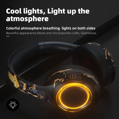 Gaming Headset for PC, PS4, PS5, Xbox, 7.1 Stereo Gaming Headphone for Switch, Over Ear Headphones with Noise Cancelling Mic