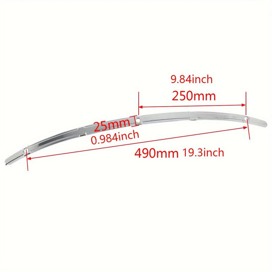 Motorcycle CNC Fairing Windshield Trim Chrome Aluminum Fit  For Touring For Street Glide For Tri Glide For Electra Glide 2014-2023