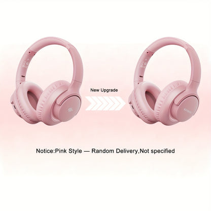 Wireless Noise Cancelling Headphones, Wireless Earbuds With Deep Bass, HiFi Stereo Sound Low Latency, Lightweight Foldable Headphones With Built-in Microphone, For Work Laptops, Mobile Phones, On-head Gaming Headphones, Compa