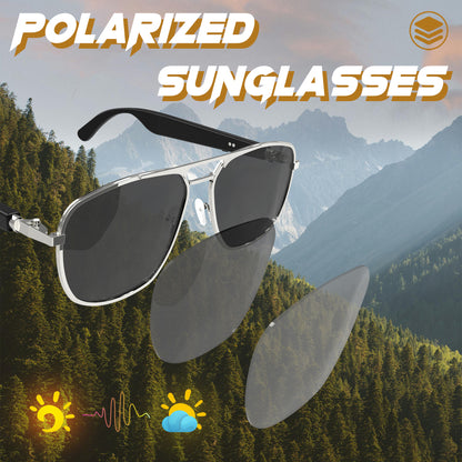 5.3 wireless glasses headset, sunglasses sports, smart wireless glasses, sports glasses, wireless calls, music playback, pilot sports glasses, cycling glasses wireless headset, sports outdoor cycling glasses, suitable for men