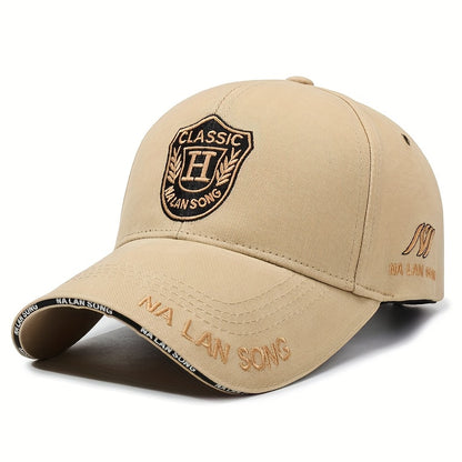 Women's Handmade 3D Embroidered Logo Baseball - Adjustable Snap Closure Sun Hat with Golden/Beige/Navy/Vibrant Color Threads, Lightweight All-Season Outdoor Fishing & Casual, Name/Text Embroidery (Grey/Black)
