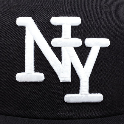 Two-piece "one hat and one decorative necklace" combination, new youth hip-hop baseball cap, exquisite embroidery adjustable lightweight and breathable travel, travel, size, and holiday gifts best choicesuitable for men and w