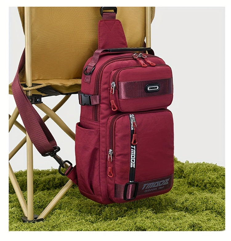 Unisex Fashion Anti-Theft Crossbody Bag - Lightweight Oxford Material, Secure Zip Closure, Adjustable Strap, Perfect for Travel & Everyday Use, Crossbody Ba