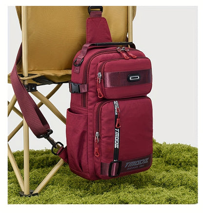 Unisex Fashion Anti-Theft Crossbody Bag - Lightweight Oxford Material, Secure Zip Closure, Adjustable Strap, Perfect for Travel & Everyday Use, Crossbody Ba