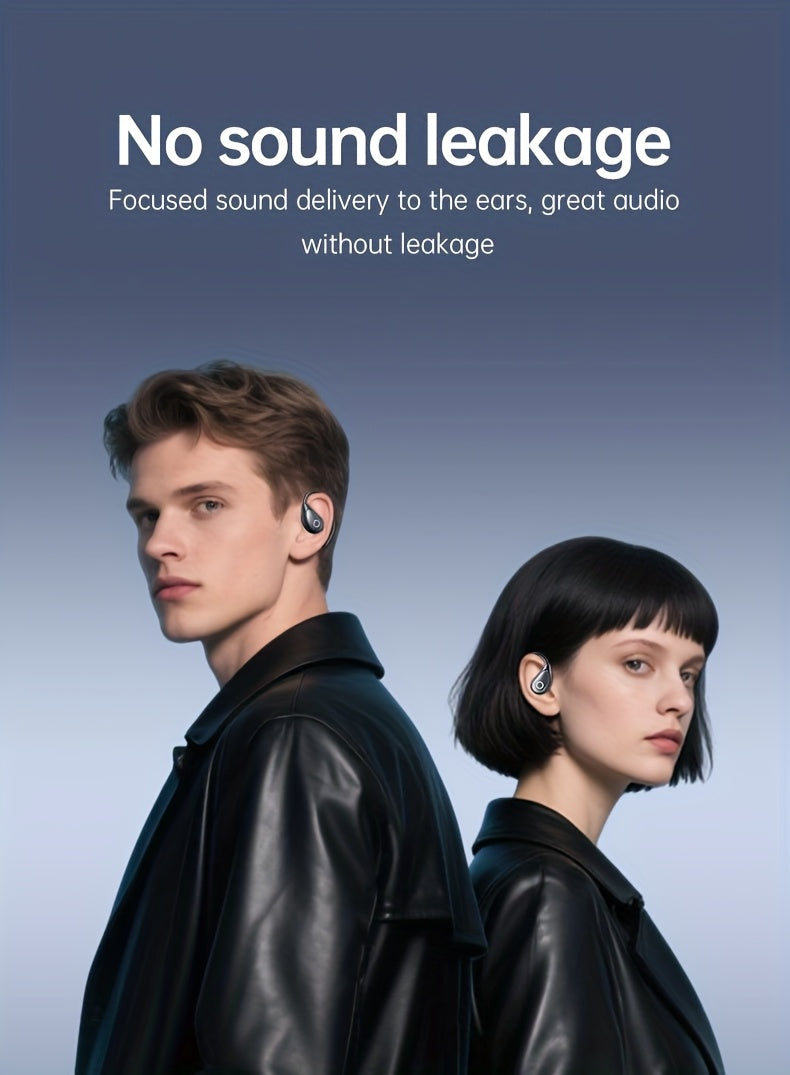 TWS Wireless Headphones, Noise Cancelling In-Ear Design, Lightweight Touch Control Long Battery Life HIFI Sound, Compatible with iOS/Android, Ideal Gift for Calls Sports & Running