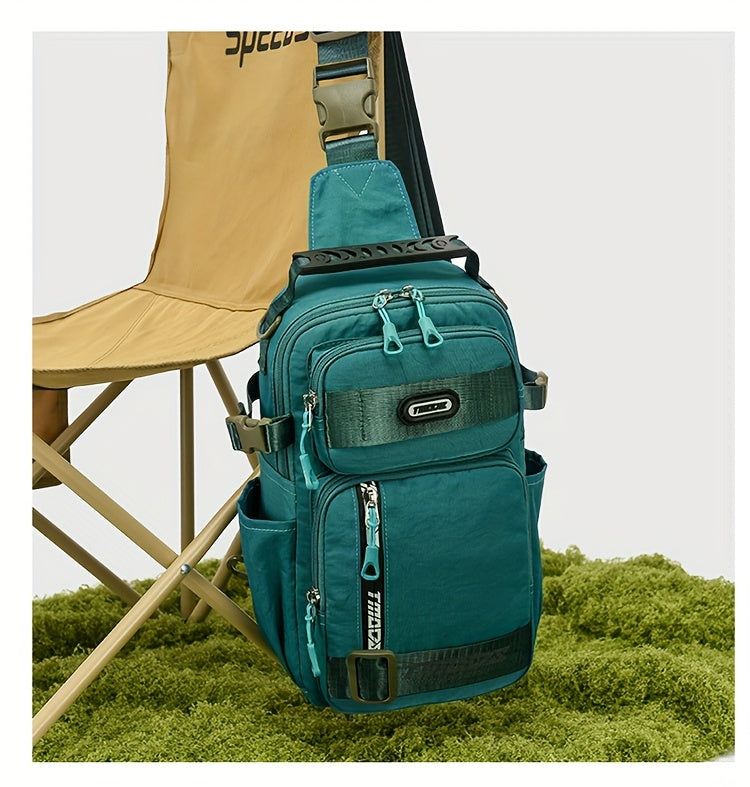 Unisex Fashion Anti-Theft Crossbody Bag - Lightweight Oxford Material, Secure Zip Closure, Adjustable Strap, Perfect for Travel & Everyday Use, Crossbody Ba