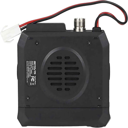 Retevis RA86 GMRS Mobile Radio with Antenna, NOAA Weather Alert, Repeater Channels, Dual Speaker, Off-Road Overlanding for JEEP Tractor Gear, Long Range Two-Way Radio with Integrated Microphone, Emergency Communication, Rugge