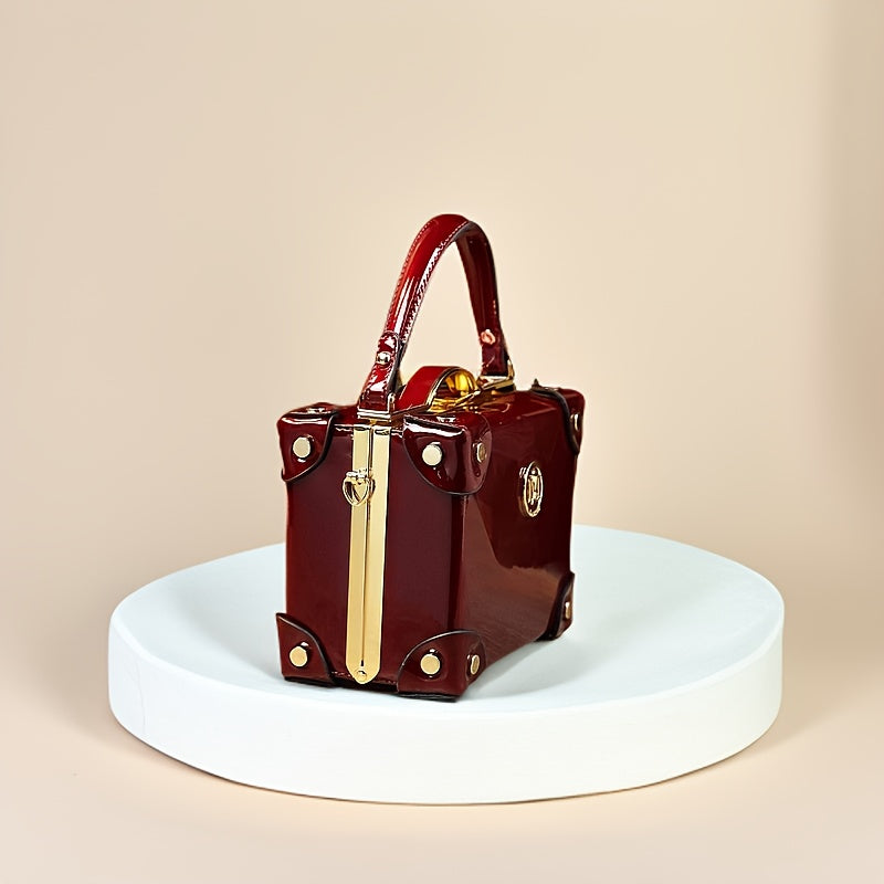 2025 New Model - Chic Mini Crossbody Box Bag - Delicate Design, Stylish and Compact for Women - Perfect for Daily Use and Travel - A Square Handbag Perfect for Parties