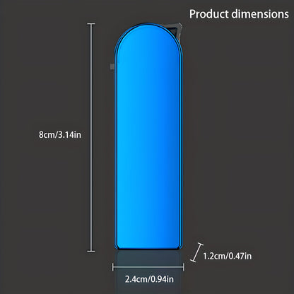 1pc/5pcs Lighter, Butane Lighter, Windproof Lighter, Straight Blue Flame Lighter, Portable Lightweight Lighter, Refillable, Suitable for Precise Ignition, Household/Wedding/Party Candle Lighter