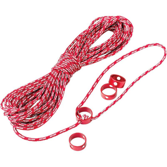 MSR Reflective Camping Cord Kit, Survival Tools, Camping Gear, Lightweight Setup, Tanglefree System, Reinforced Stitching, Sturdy Tensioners, Camping Rope Kit, Gear Locator Cord, Hikers, Survivalists