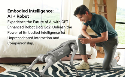 Unitree Go2 Robot Dog Quadruped Robotics for Adults Embodied AI