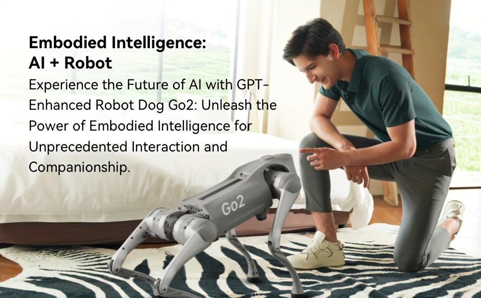 Unitree Go2 Robot Dog Quadruped Robotics for Adults Embodied AI