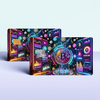 Two Shiny Credit Card Skins Made of Ultra-Thin Vinyl, Designed for Credit Cards, Debit Cards, Transit Cards, And Key Cards, Providing Protection And for Bank, Scratch Resistance, And Slip Resistance
