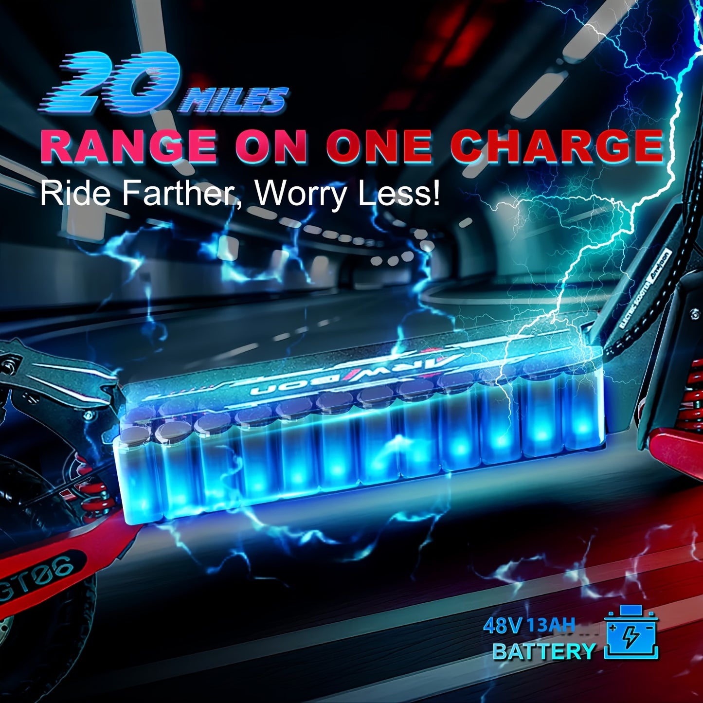 Adult Electric Scooter, Electric Commuting Scooter, Range Of 28 Miles, 749W Motor With 19.9HPH Dual Braking System And Shock Absorption, 11 Inch Off-road Tire Folding Electric Scooter With 48V13/23AH Three Levels Equipped Wit