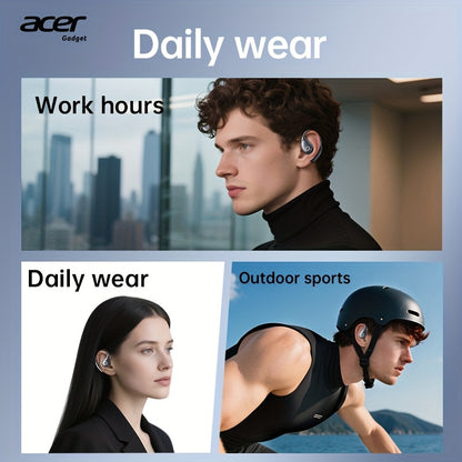 TWS Wireless Headphones, Noise Cancelling In-Ear Design, Lightweight Touch Control Long Battery Life HIFI Sound, Compatible with iOS/Android, Ideal Gift for Calls Sports & Running