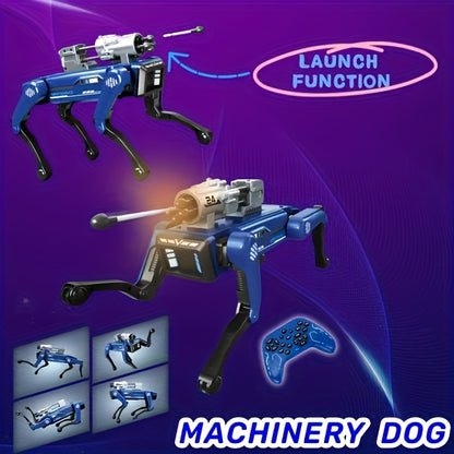 Intelligent Robot Dog, Can Launch Soft Bullets, Spray Water Mist, Sing And Dance, Programmable, Intelligent Voice Interaction, Handshake, The Best Playmate For Children, Cool AI Robot Dog, Dancing Robot Dog, Suitable For Both