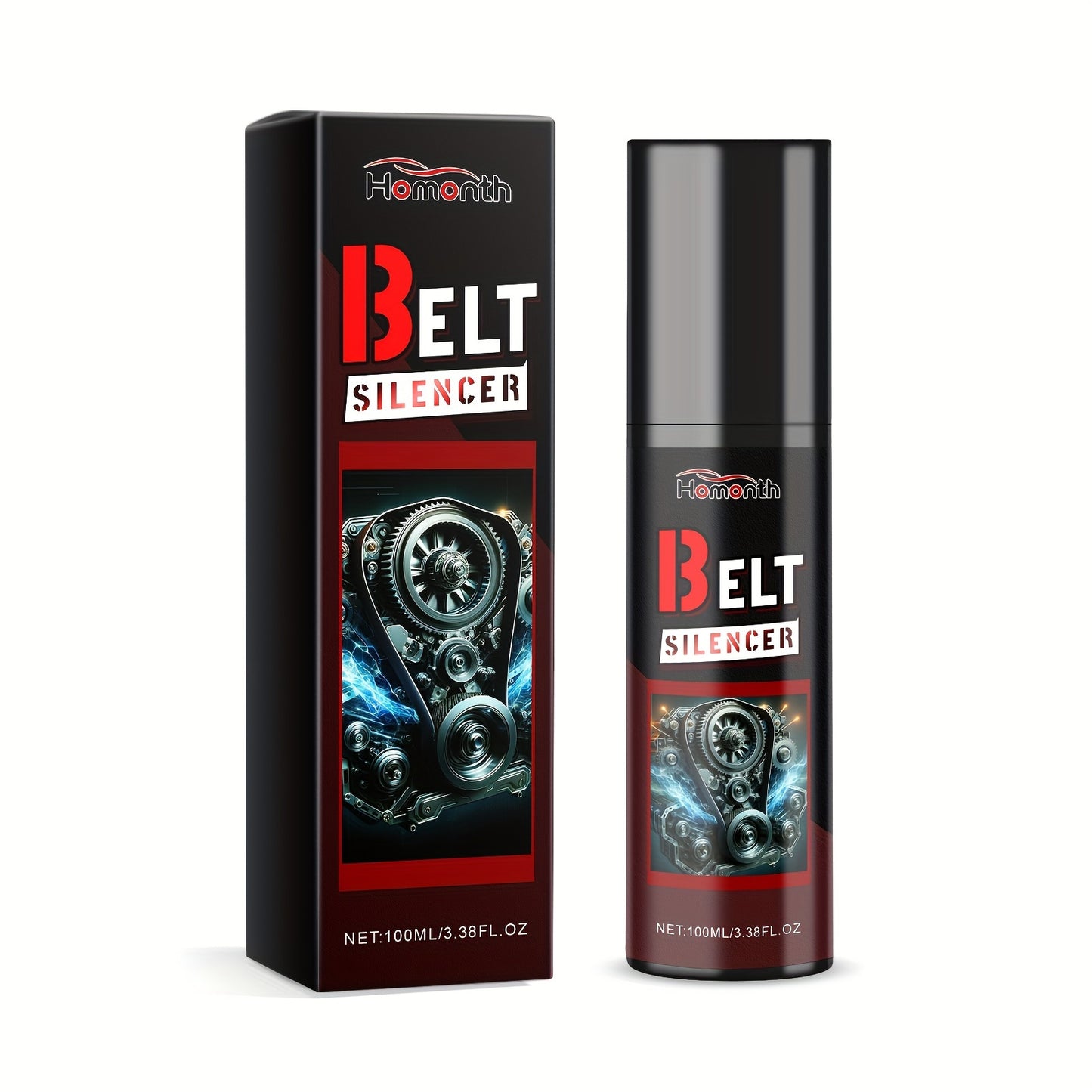 3pcs Car Engine Belt Silencer Car Engine Belt Noise Eliminator Maintenance Lubricant, Belt Tensioner Tool, Vehicle Care, Engine Protection, Professional Grade, Compact Tool, Longlasting Lubricant, Highquality Formula, Belt Co