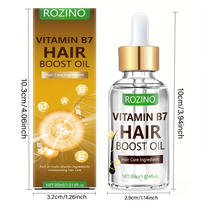 1.01oz vitamin hair care essential oil, light texture, can be quickly absorbed by the hair, make the hair light and fluffy, soft, shiny, moisturizing care, hair care, vitamin essential oil, say goodbye to dry hair, ten minute
