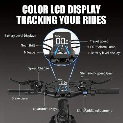 Z6-14-inch Electric Bicycle, Foldable, Suitable For Urban Commuting/ G26-26-inch Adult Electric Mountain Bike, 48v Detachable Battery, Outdoor Off-roading