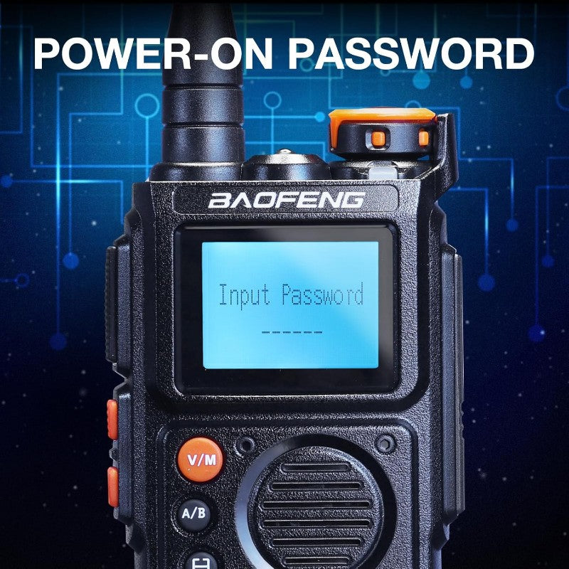 BAOFENG K6 Tri Band Handheld Ham Radio Full Kit 5W Two Way Radio UHF VHF 1 25M NOAA FM Air Receiver 2600mAh Battery Type C Charging Speaker Mic Programming Cable Chirp Compatible 2 Packs